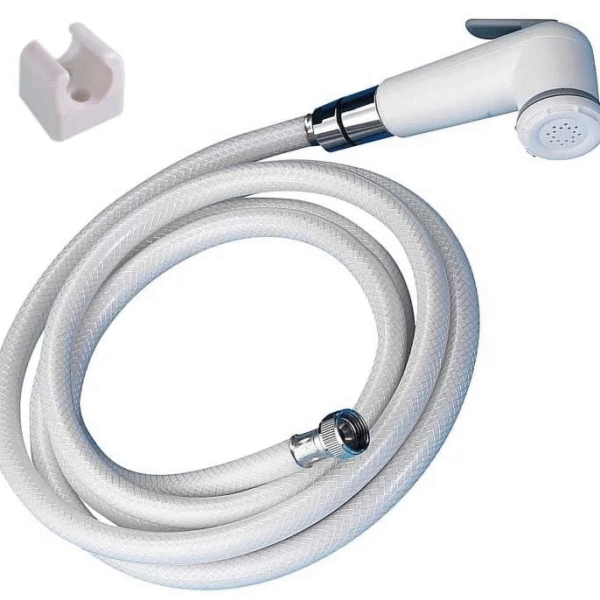 KIT DOCCETTA A PULSANTE ON/OFF CON FLESSIBILE CM120 E GANCIO