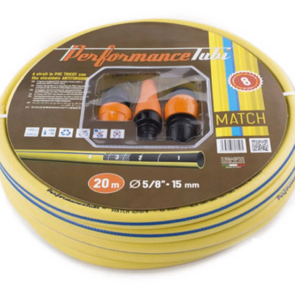 KIT MATCH TUBO ANTITORSIONE 20 ML COMPLETO DI LANCIA E RACCORDI