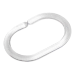 KIT 6 ANELLI x TENDA DOCCIA - METAFORM 101N98004