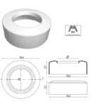 ROSONE X WC ø90 - ø100 - ø110