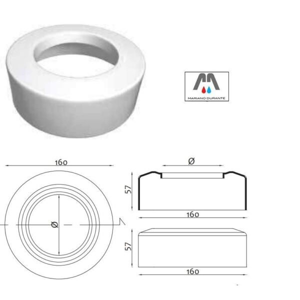 ROSONE X WC ø90 - ø100 - ø110