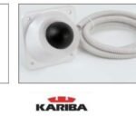 COMANDO PNEUMATICO PEDALE BIANCO PAV/PARETE COMPLETO KARIBA 400111