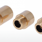 PROLUNGO OTTONE GIALLO FILETTATO MASCHIO 1/2