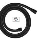 TUBO PER DOCCIA ANTITORSIONE ATTACCO CONICO F.F. 1/2” - FINITURA NERO OPACO