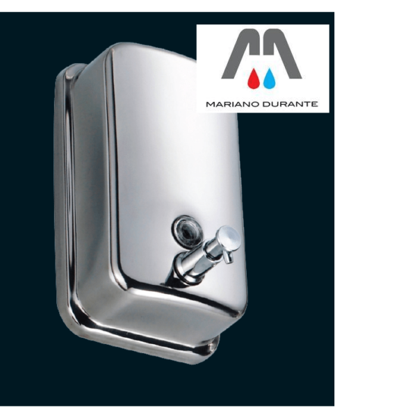 DISPENSER MANUALE PER SAPONE LIQUIDO ACCIAIO INOX