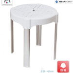 METAFORM SGABELLO ALLUMINIO 4 PIEDI CAPACITA' 130KG 101H47602