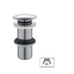 PILETTA CLICK CLACK TONDA 150 mm.-1"1/4 EXTRALONG SENZA TROPPO PIENO