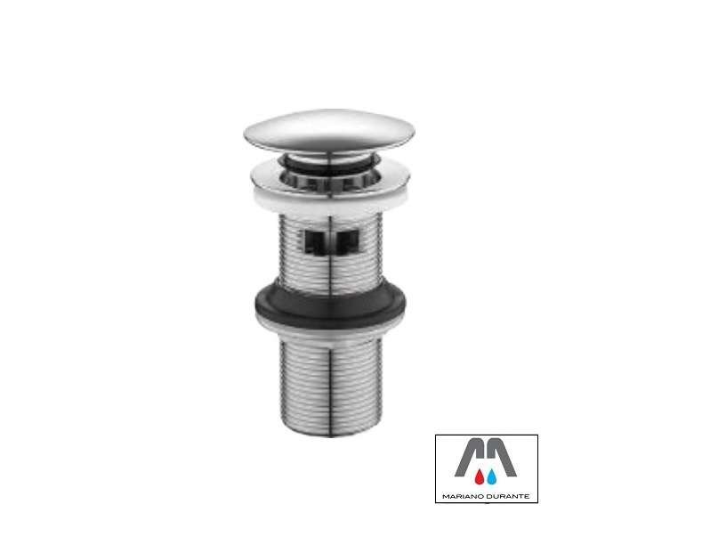 0940804 PILETTA CLICK CLACK TONDA 100 mm.-1"1/4 EXTRALONG CON TROPPO PIENO - immagine 1