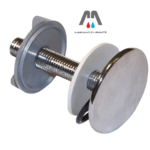 TAPPO COPRIFORO PESANTE CROMATO