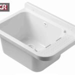 PILOZZO 50 PVC BIANCO CON SIFONE 50-39-29