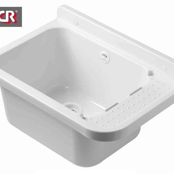 PILOZZO 50 PVC BIANCO CON SIFONE 50-39-29