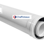 Prolunga coassiale m/f 80-125 caldaia 3318093 Chaffoteaux