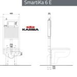 KIT X STRUTTURA SMARTIKA X PARETI LEGGERE/CARTONGESSO KARIBA 300060