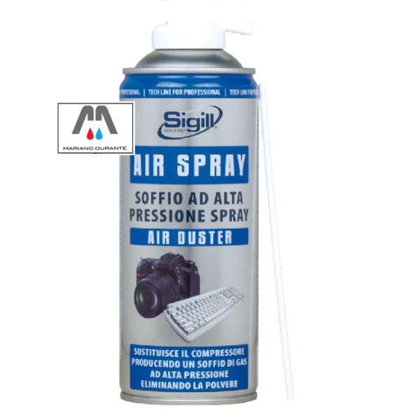 AIR SPRAY SOFFIO AD ALTA PRESSIONE ARIA GAS 400 ML x PULIRE MINUSCOLI SPAZI