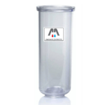 BICCHIERE CONTENITORE X FILTRO TRASPARENTE 10" ATTACCO 1"