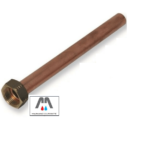 CANNA DRITTA RAME A SALDARE CON GIRELLO CANNETTA