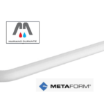 CORRIMANO MANIGLIONE DOCCIA VASCA DISABILI ANZIANI ACCIAIO BIANCO CM60 METAFORM