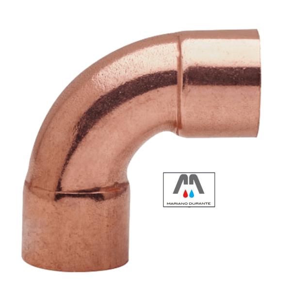 CURVA 45° RAME A SALDARE FEMMINA FEMMINA