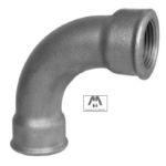 CURVA 90° FEMMINA FEMMINA GHISA ZINCATA