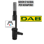 DAB TUBO TELESCOPICO X NINPHAEA NOVAPOND GIOCHI D'ACQUA PISCINE LAGHETTI FONTANE