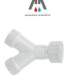 DELTA PVC X CARICO LAVATRICE - LAVASTOVIGLIE RACCORDO A "Y" X TUBO 3/4