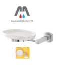 FERIDRAS  PORTA SAPONE DELUXE CROMO/CERAMICA