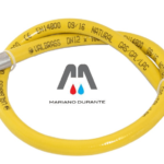 FLESSIBILE GAS A NORMA EN 14800 ATTACCO F/F GOMMATO X PIANO COTTURA CUCINA