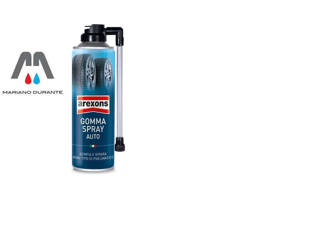GOMMA-SPRAY-AUTO-GONFIA-E-RIPARA-ML300-AREXONS-8473-123214327834 GOMMA SPRAY AUTO GONFIA E RIPARA ML300 AREXONS 8473 - immagine 1