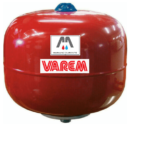 IDROSFERA VERTICALE PALLA VASO DI ESPANSIONE POLMONE LITRI 24 VAREM ATT. 1" 8BAR
