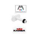 KIT CANOTTO MORSETTO E ROSONE PER CASSETTA INCASSO MONOLITH KARIBA 204001