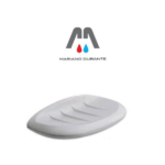 METAFORM SERIE EVY PORTA SAPONE BIANCO ABS/PVC