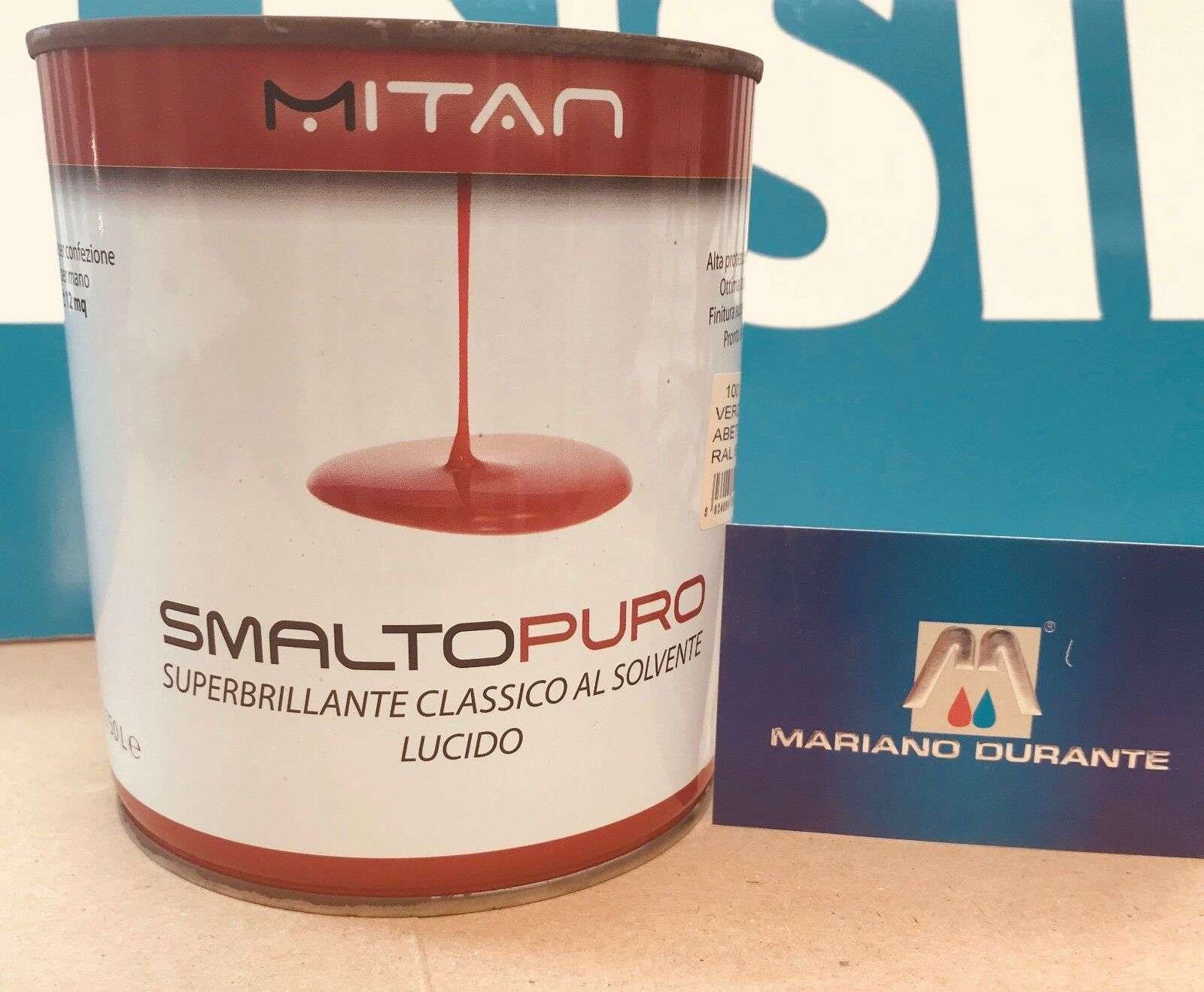 MITAN-SMALTOPURO-SUPERBRILLANTE-LUCIDO-ML-750-VERDE-MUSCHIO-RAL6005-123165783255 MITAN SMALTOPURO SUPERBRILLANTE LUCIDO ML 750 VERDE MUSCHIO RAL6005 - immagine 1