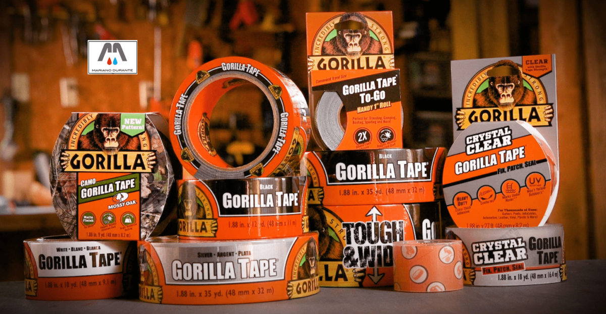 NASTRO GORILLA TAPE TELATO EXTRA TENUTA FORTE ADESIVO ATTACCA TUTTE LE SUPERFICI - immagine 1