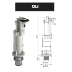 OLI REPLACE Meccanismo Universale Valvola H210 pneumatico cod. 500849