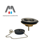 PILETTA IN OTTONE GATTINARA OTTONE diam.80 CROMATO 1"1/4