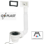 PILETTA MOPLEN CON TROPPO PIENO  1"1/2 X LAVELLO IN INOX GO PLAST 1253000000