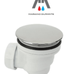 PILETTA PILETTONE SIFONATO PER PIATTO DOCCIA FIASCO ABS CROMO diam.60 scarico40