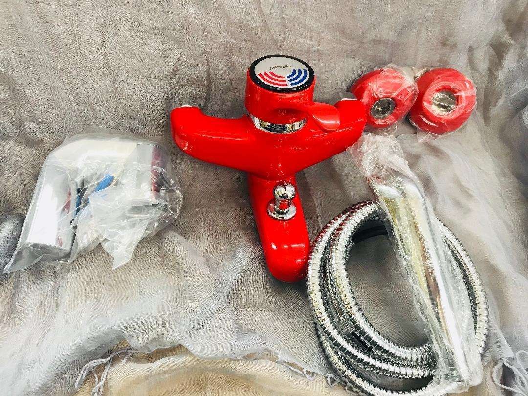 PIRALLA-MISCELATORE-VASCA-SERIE-CALYPSO-ROSSO-123465131786 PIRALLA MISCELATORE VASCA SERIE CALYPSO ROSSO - immagine 1