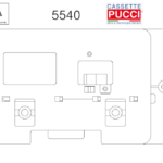 PUCCI -  RICAMBI ORIGINALI- SPORTELLO X ECO (FINO AL 2001) codice 5540