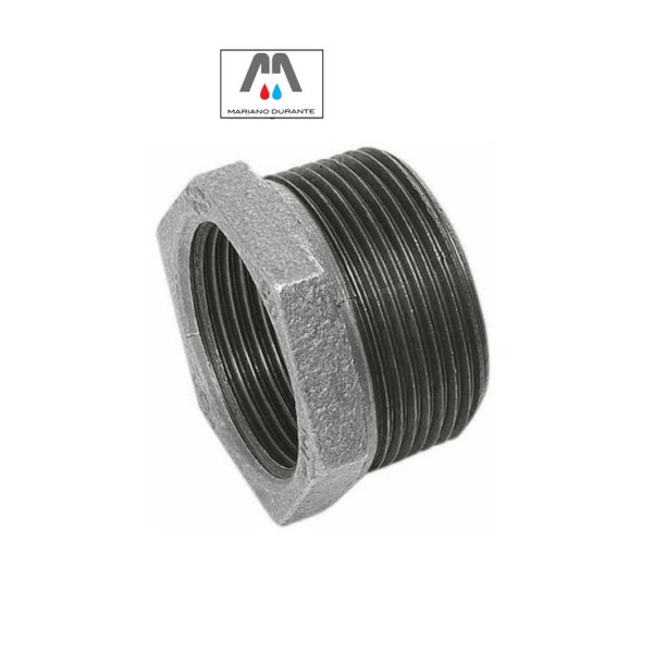 RIDUZIONE MASCHIO FEMMINA GHISA ZINCATA