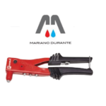 RIVETTATRICE COMPLETA DI 4 TESTINE X RIVETTI  ACCIAIO E ALLUMINIO FINO A 4,8mm