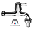 RUBINETTO A LEVA TIPO FOL 1/2 POLLICE CROMO CON PORTAGOMMA