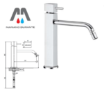 RUBINETTO CUCINA VICARIO MISCELATORE NEW YORK 400260 CROMO LUCIDO