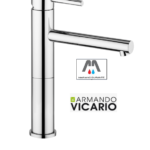 RUBINETTO MISCELATORE CUCINA BAGNO VICARIO CYRCUS SOLO ACQUA FREDDA CROMO