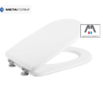 SEDILE COPRIWC IN MDF SINTESI 2.0 BIANCO METAFORM CERNIERE IN METALLO