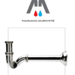 SIFONE A ESSE S X LAVABO E BIDET CROMATO