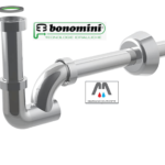 SIFONE COLONNA ABS CROMO 1" BONOMINI X LAVABO O BIDET 0430OT25K7