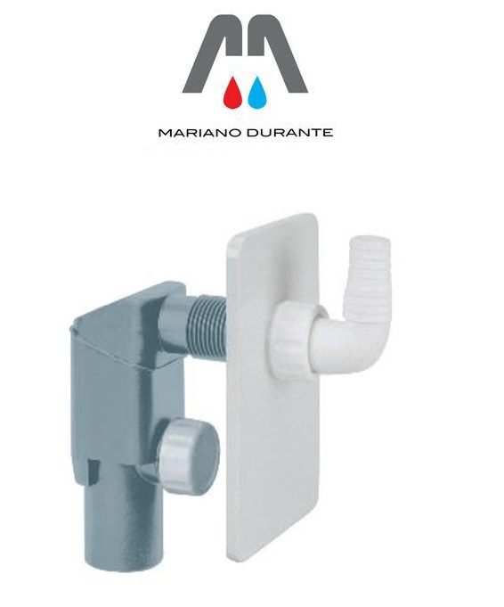 SIFONE-INCASSO-PER-LAVATRICE-CON-PIASTRA-IN-ABS-BIANCA-mm40-123760289413 SIFONE INCASSO PER LAVATRICE CON PIASTRA IN ABS BIANCA mm40 - immagine 1