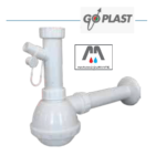 SIFONE MOPLEN 1 VIA SALVASPAZIO 1"1/2-40 CON ATT LAVATRICE GO PLAST 1006SFI001