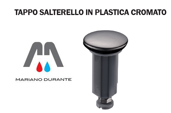 TAPPO SALTERELLO CON CESTELLO X LAVABO BIDET 1" - 1"1/4